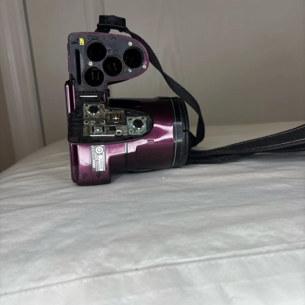 Nikon Coolpix Digital Camera in Dark Purple